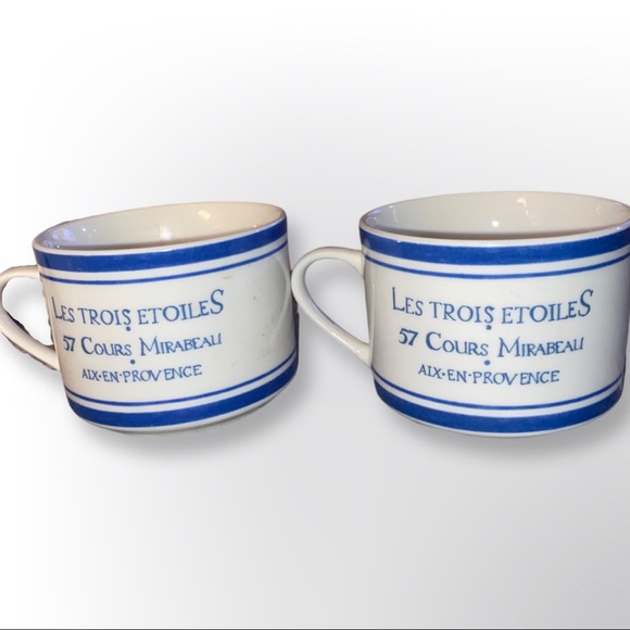 French Bistro by AMERICAN ATELIER Other - French Bistro by AMERICAN ATELIER 2 Matching Mugs